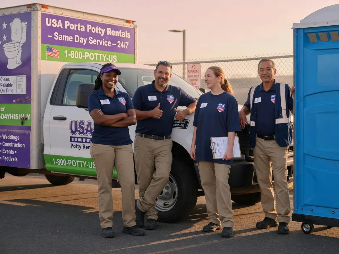 Porta Potty Rental company in Bunnlevel, NC